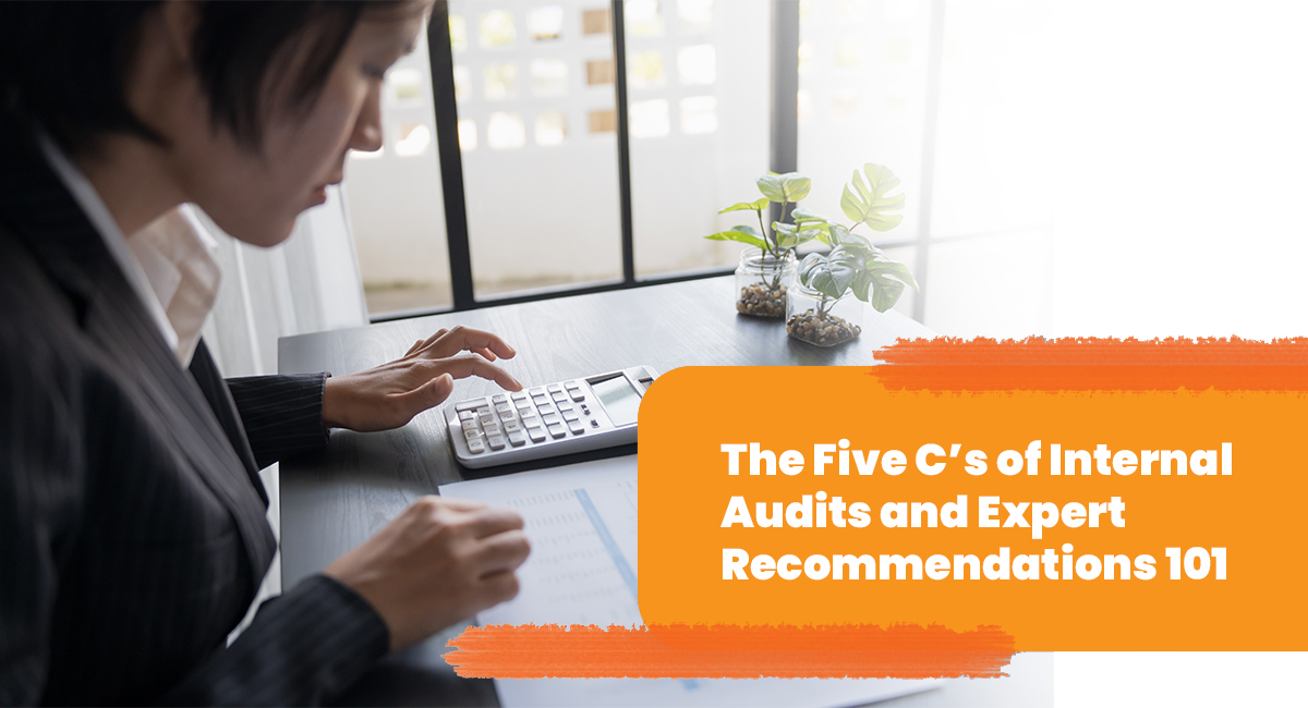The Five C’s of Internal Audit Services and Expert Recommendations 101
