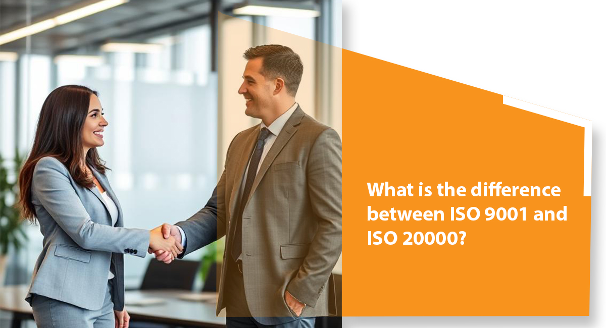 What is the difference between ISO 9001 and ISO 20000?